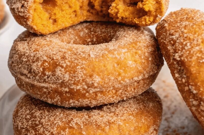  Baked Pumpkin Donuts