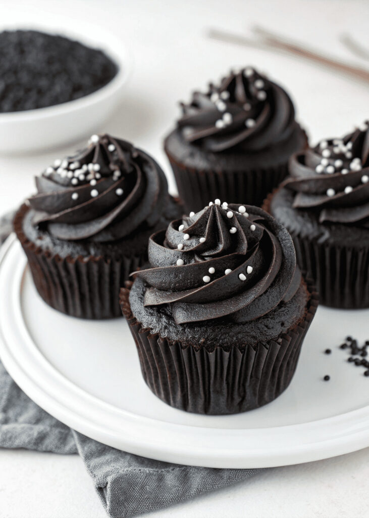 Black Velvet Cupcakes