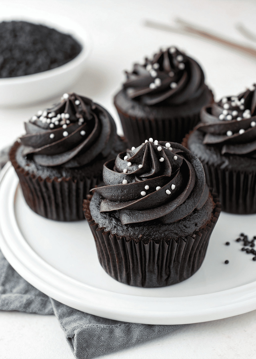 Black Velvet Cupcakes