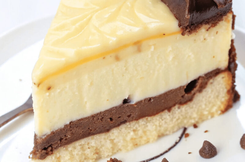 Boston Cream Pie Cheesecake