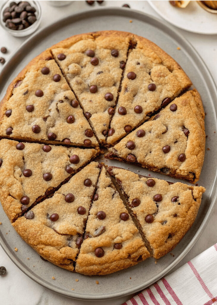 Make Chocolate Chip Cookie Pizza