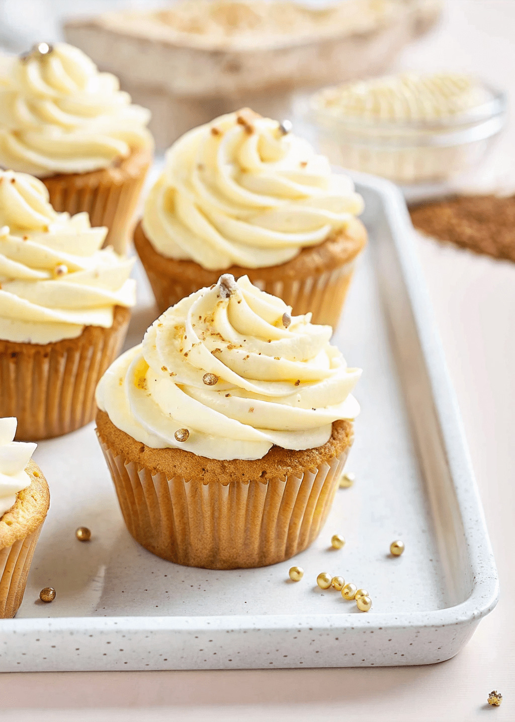 Eggnog Cupcakes