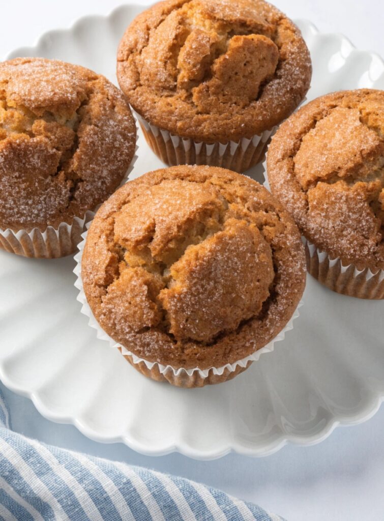 Moist Apple Muffins