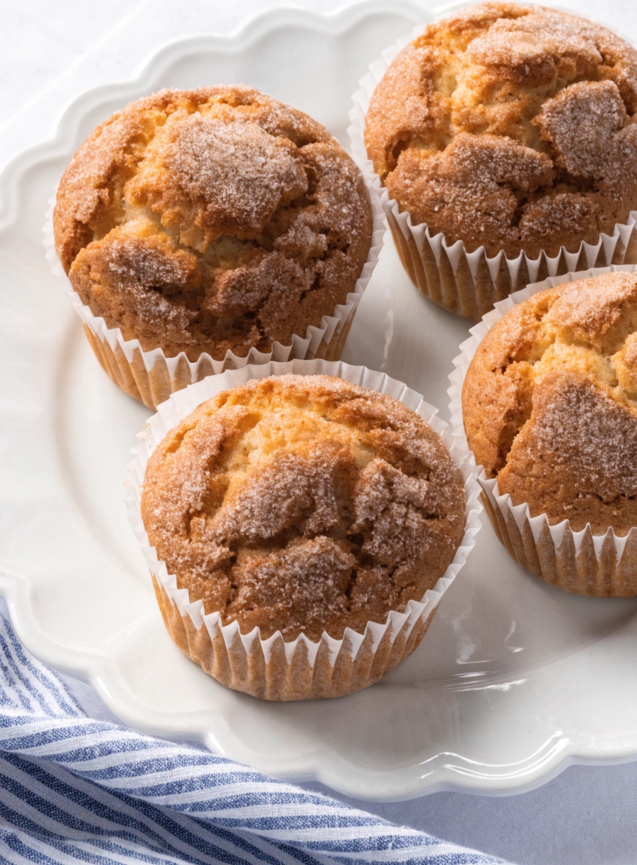 Moist Apple Muffins