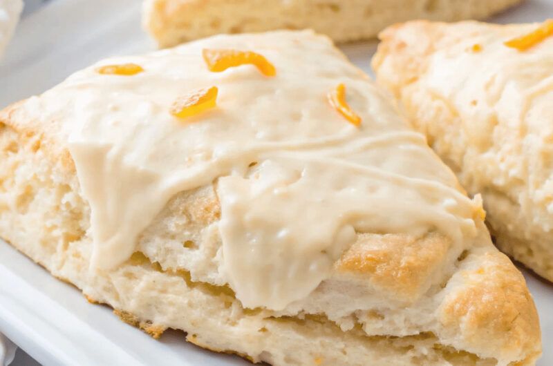 Orange Cream Scones
