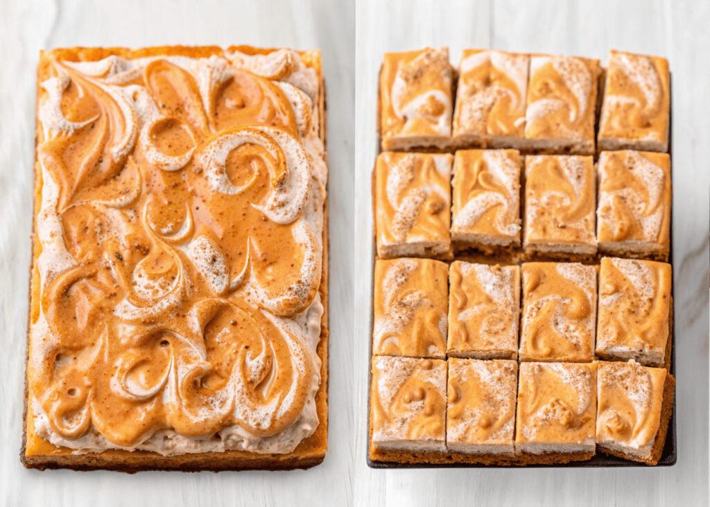 Pumpkin Cheesecake Bars