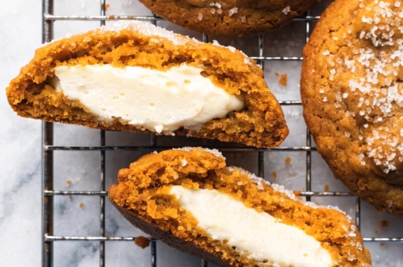Pumpkin Cheesecake Cookies