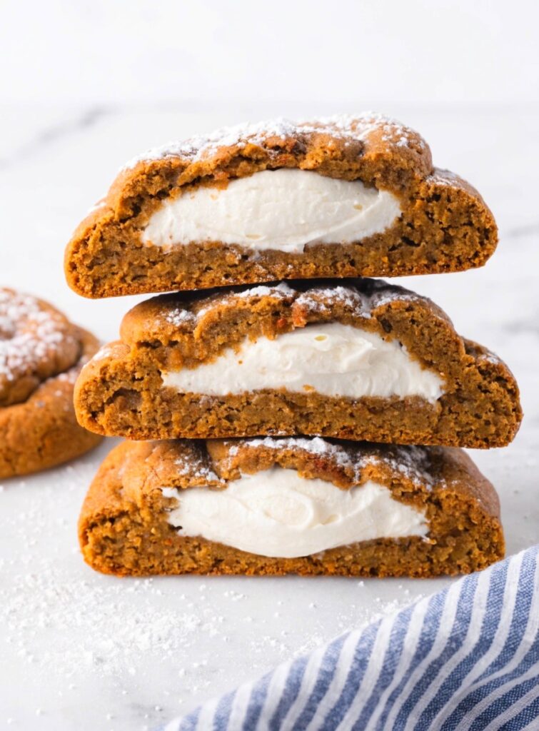 Pumpkin Cheesecake Cookies