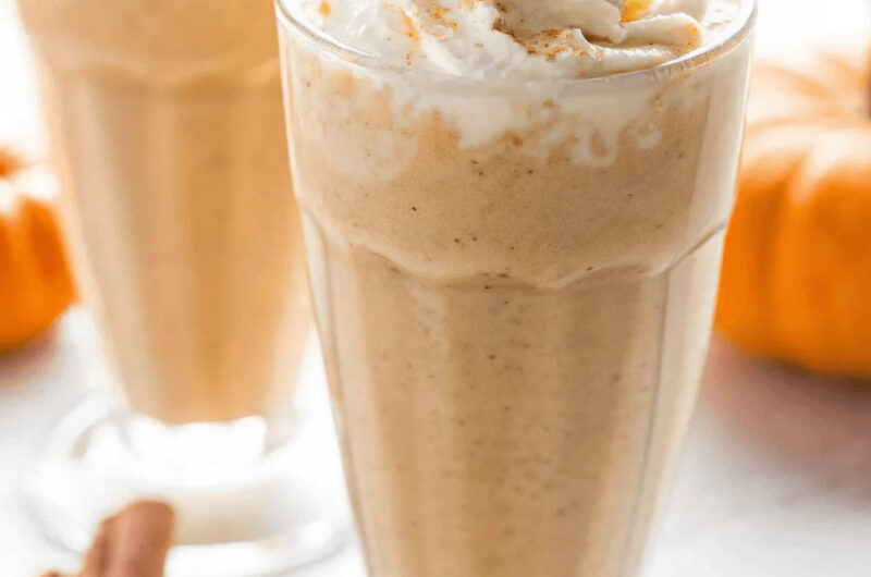 Pumpkin Spice Milkshake