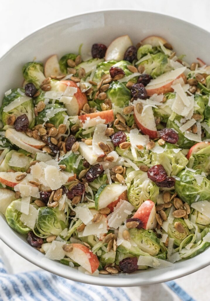 Shaved Brussels Sprout Salad