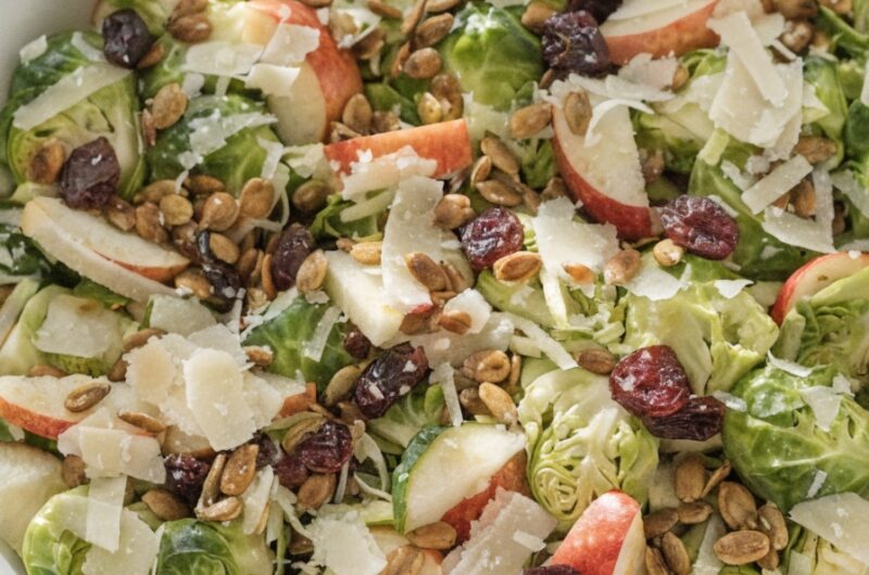 Shaved Brussels Sprout Salad