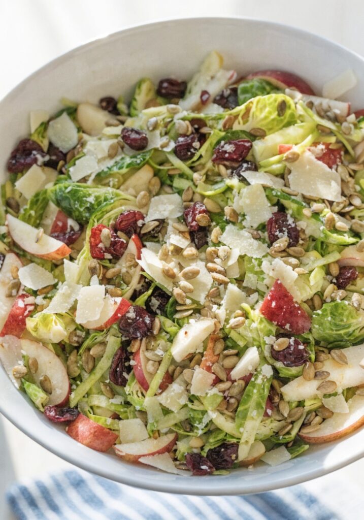 Shaved Brussels Sprout Salad