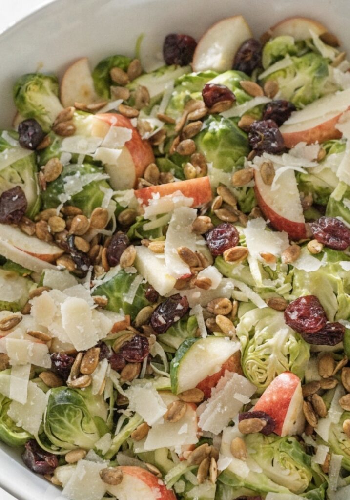 Shaved Brussels Sprout Salad