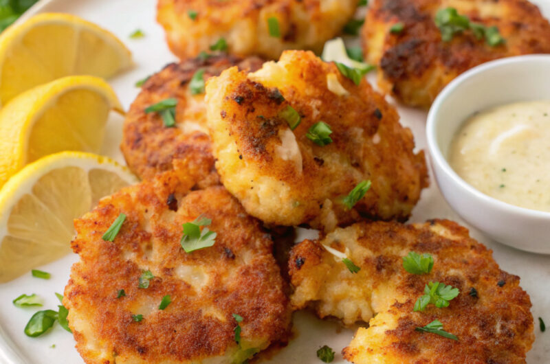 Shrimp Cakes with Lemon Aioli