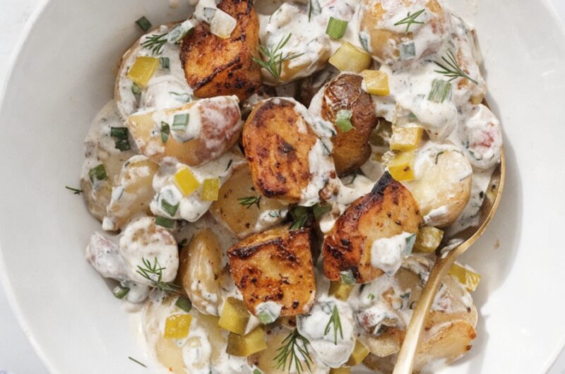 Smashed Potato Salad
