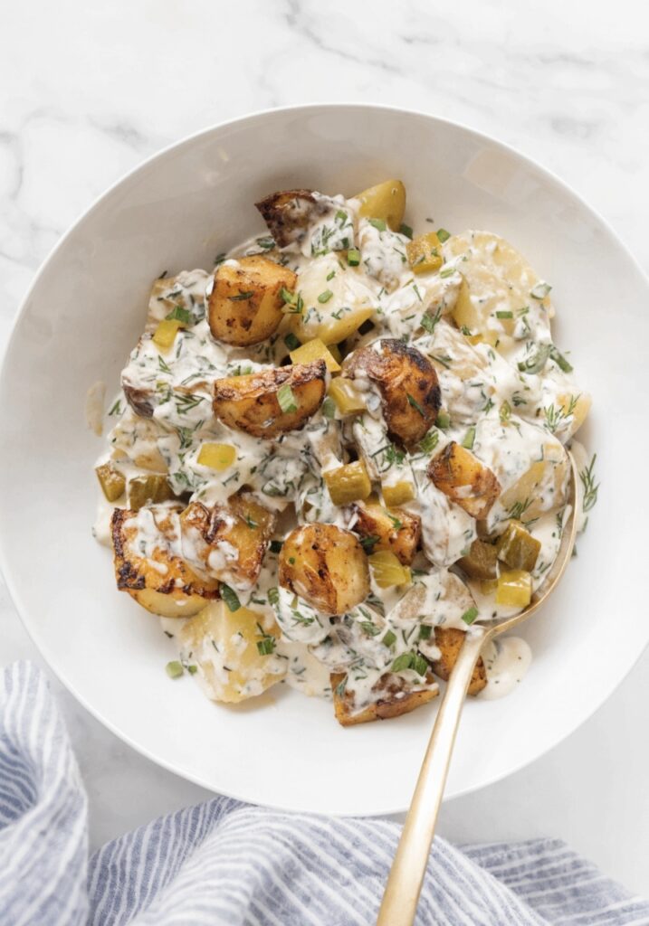 Smashed Potato Salad