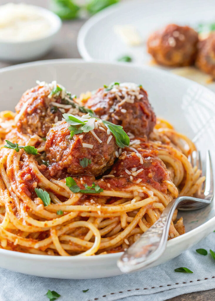 Spaghetti and Meatballs
