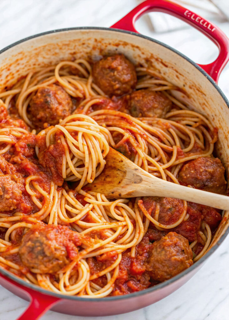 Make Spaghetti and Meatballs