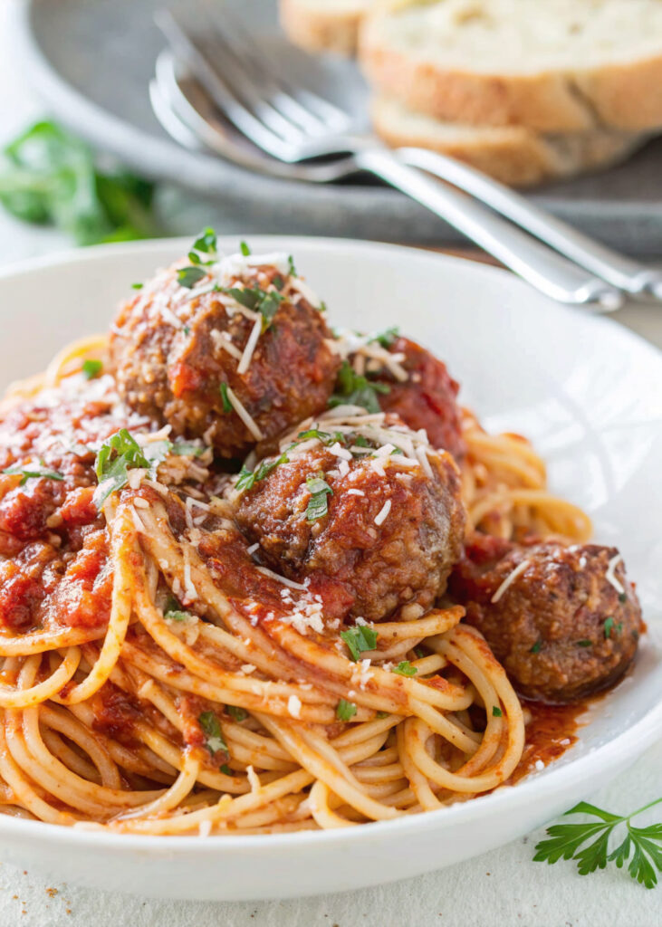 Spaghetti and Meatballs