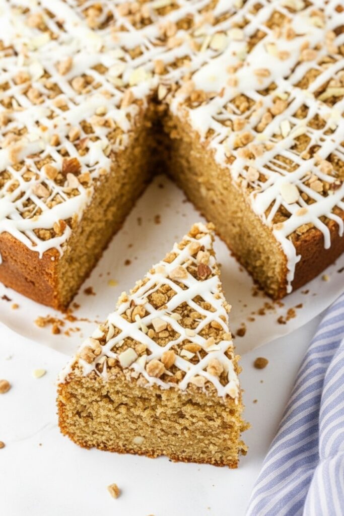 Toffee Almond Coffee Cake
