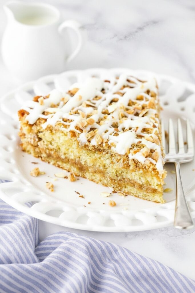 Toffee Almond Coffee Cake