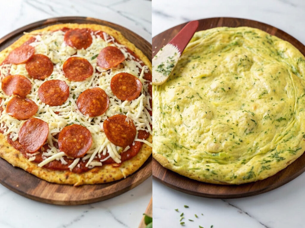 How to Make Zucchini Crust Pizza