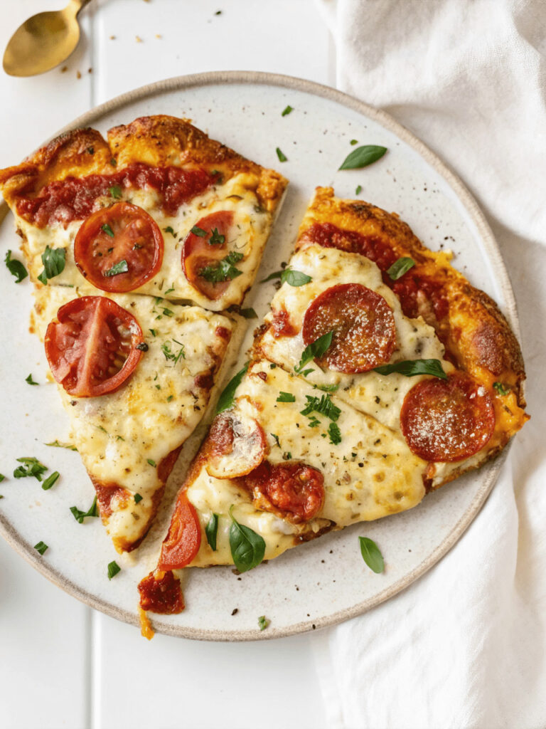 Zucchini Crust Pizza