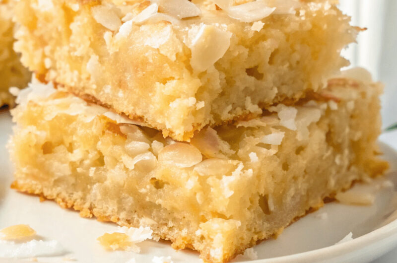 Almond Coconut Bars