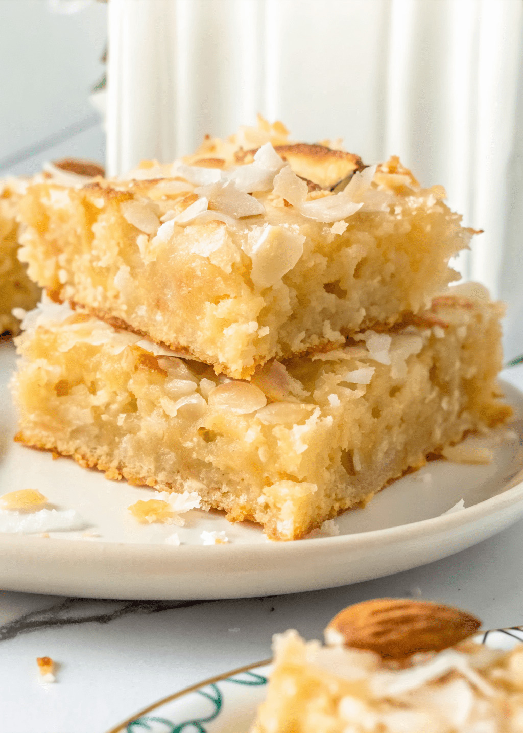 Almond Coconut Bars