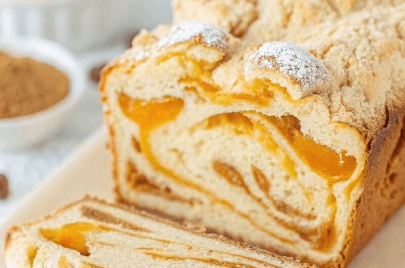Apricot Cream Cheese Babka