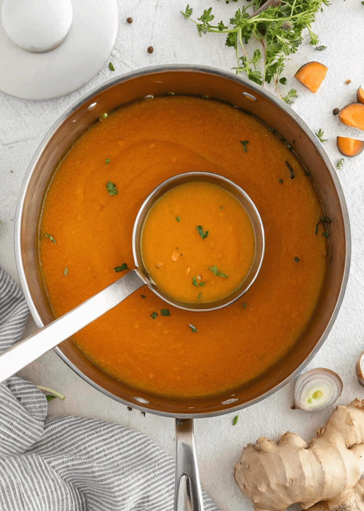 How to Make Carrot Ginger Soup