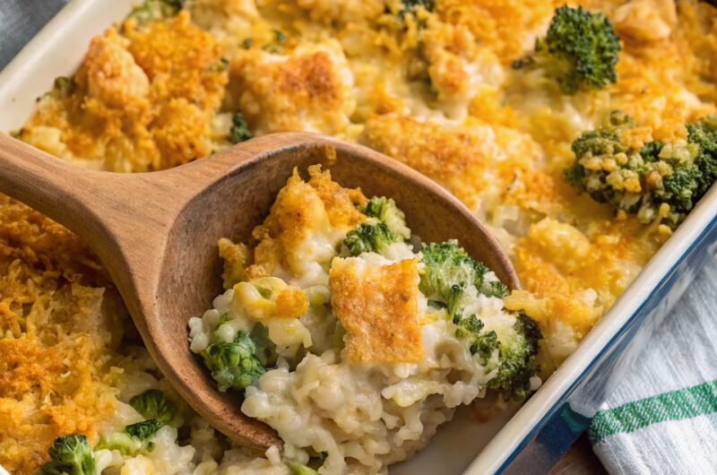 Chicken Broccoli Rice Casserole