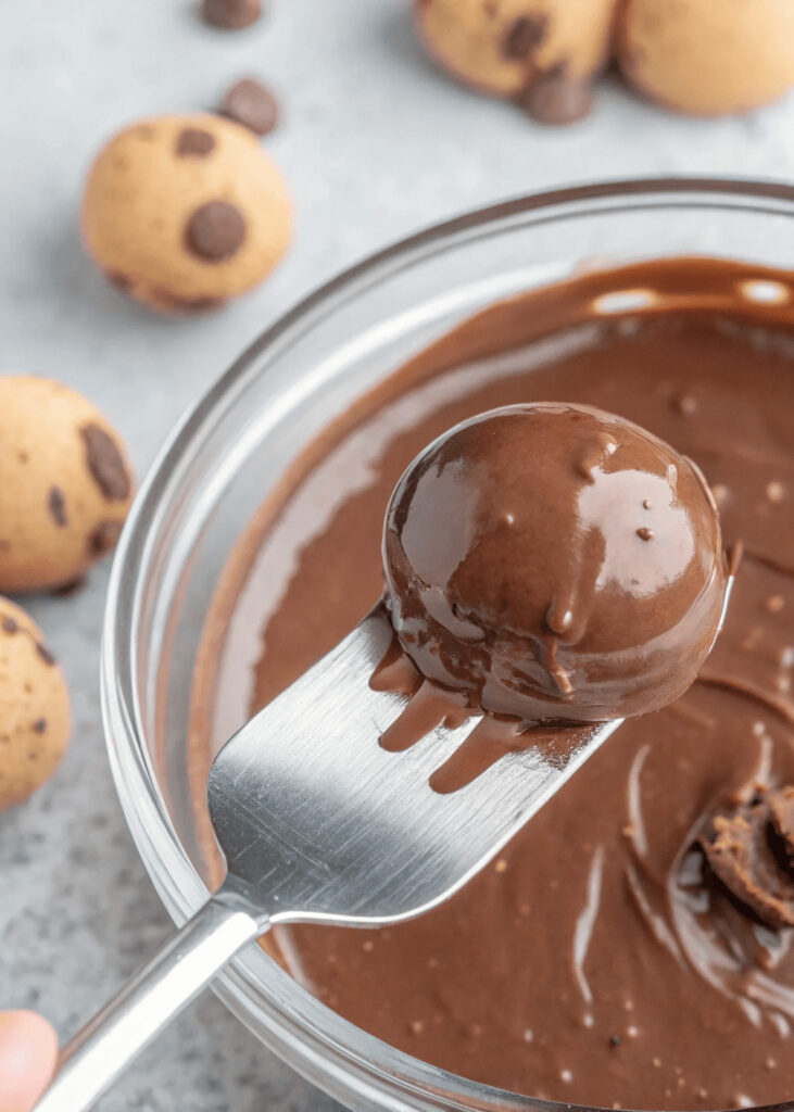 How to Make Chocolate Chip Cookie Dough Truffles