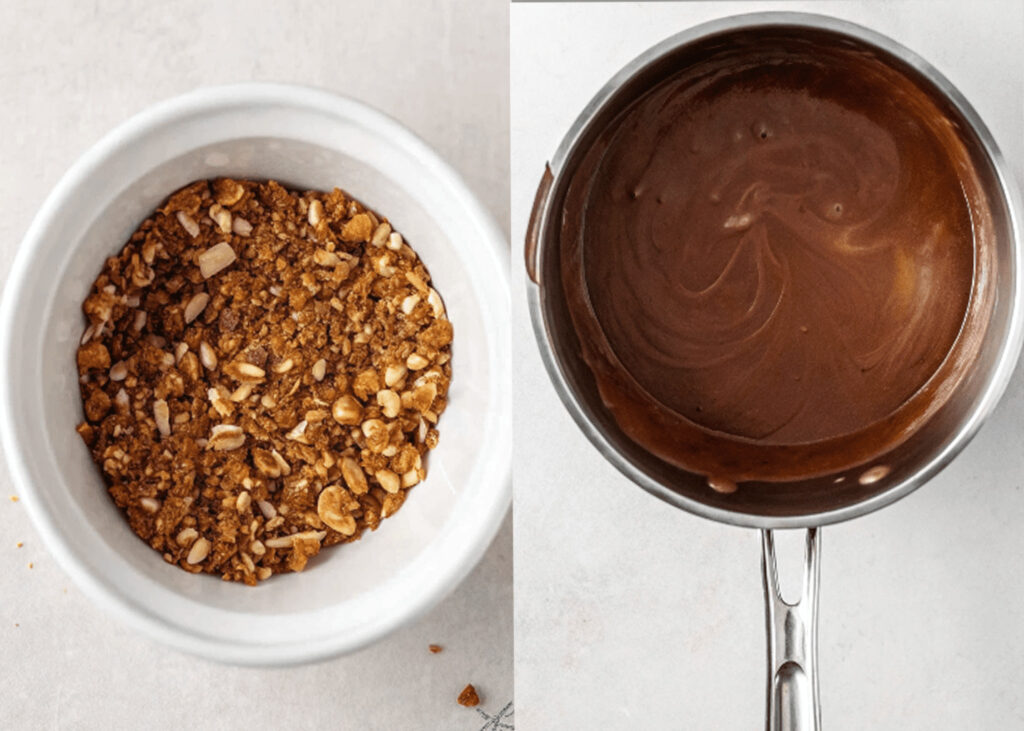 How to Make Chocolate Pudding Pretzel Pie