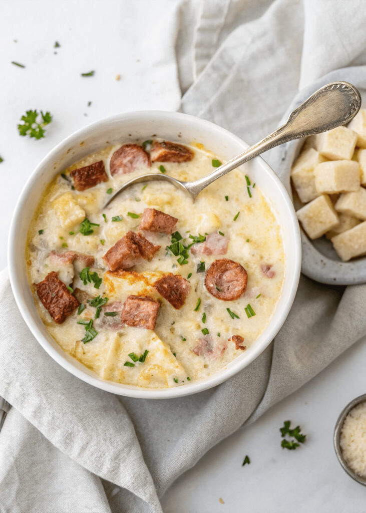 Corned Beef and Cabbage Soup