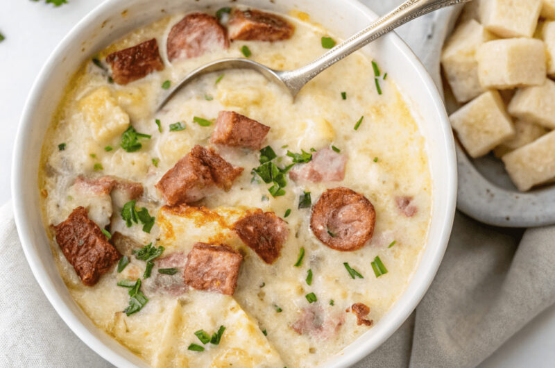 Corned Beef and Cabbage Soup