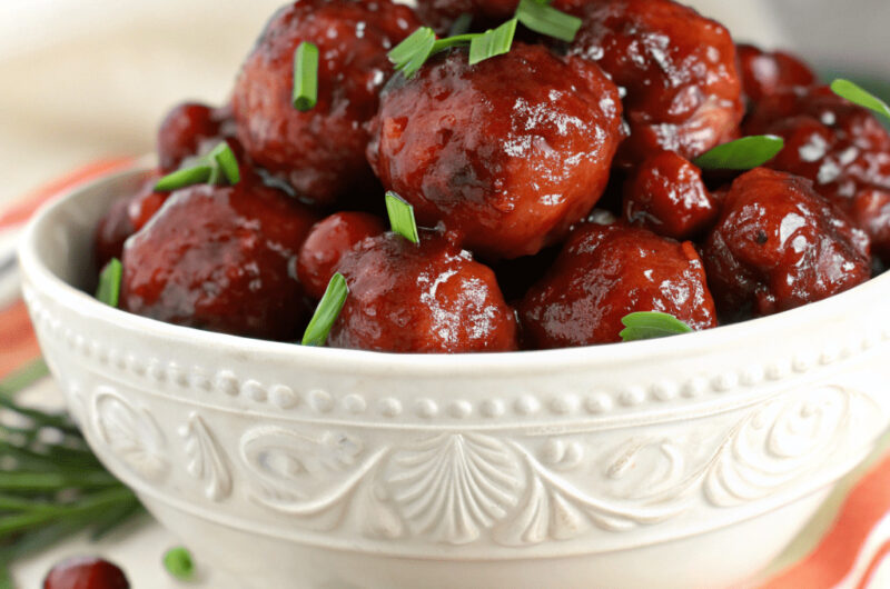 Cranberry Meatballs
