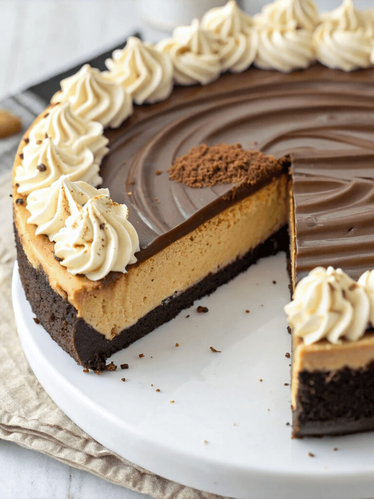 Creamy Coffee Cheesecake
