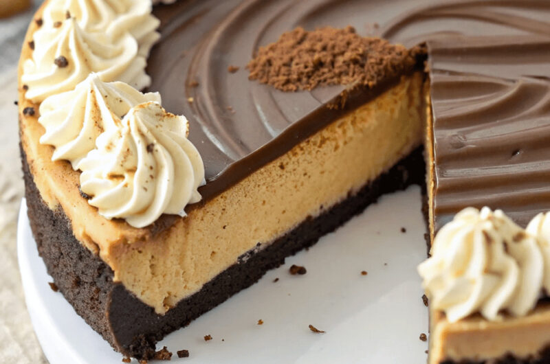Creamy Coffee Cheesecake