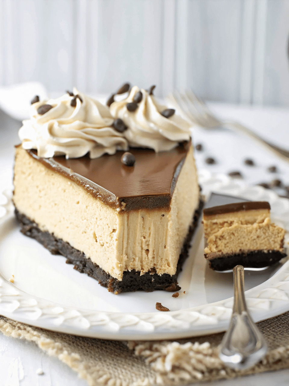 Creamy Coffee Cheesecake