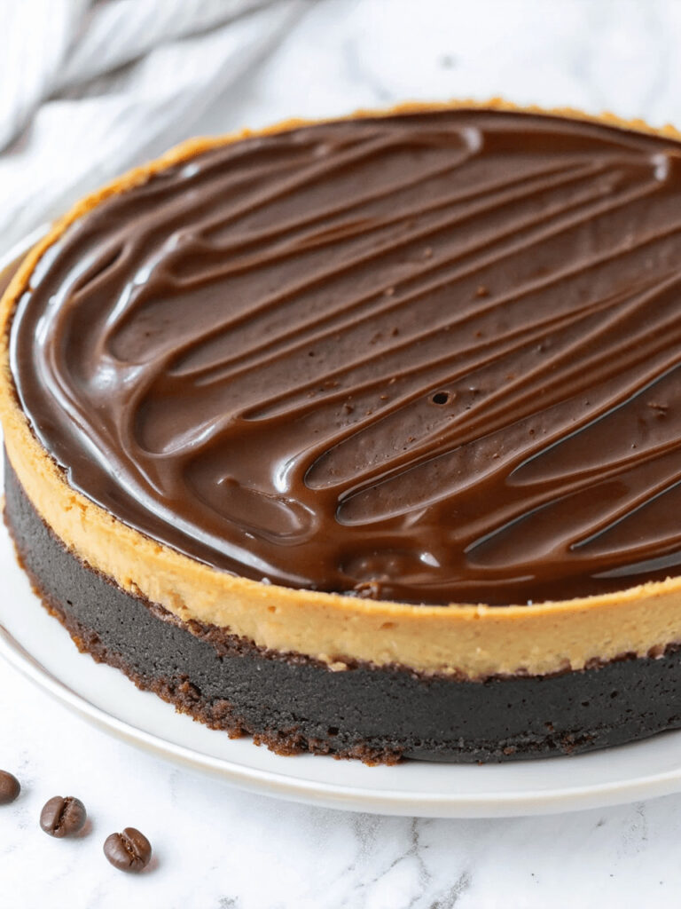 Creamy Coffee Cheesecake
