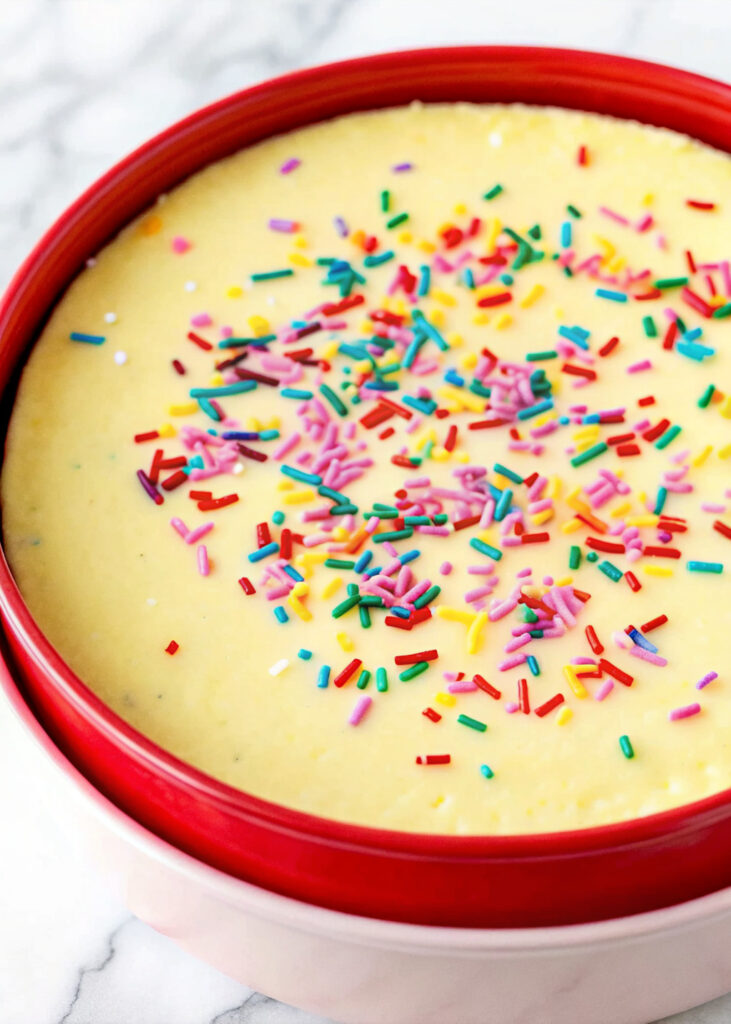 How to Make Funfetti Cheesecake