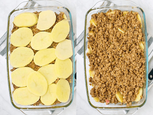 Ground Beef and Potato Casserole