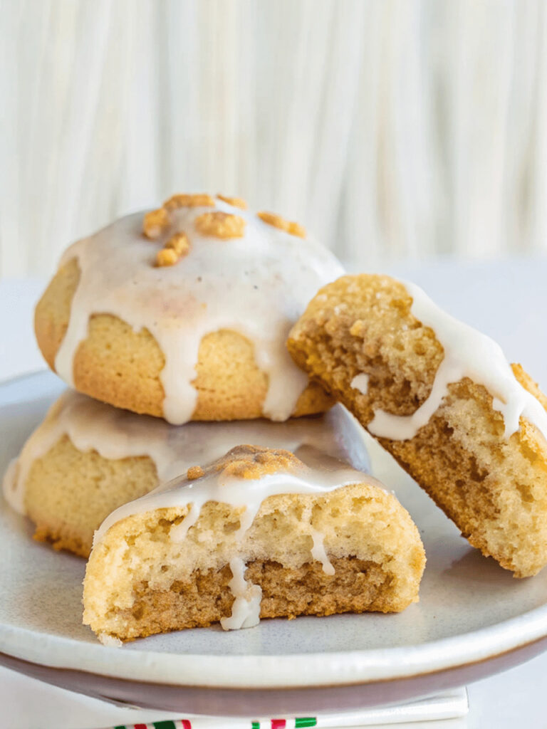 Italian Walnut Pillow Cookies