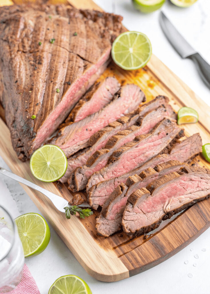 How to Make Lime Marinated Flank Steak