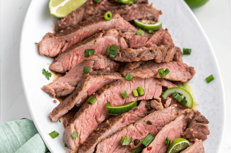 Lime Marinated Flank Steak