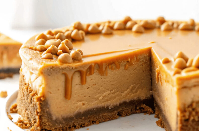 Loaded Butterscotch Cheesecake