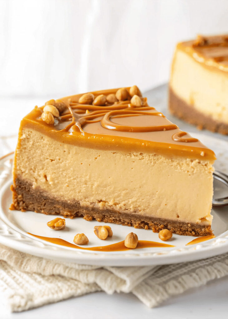 Loaded Butterscotch Cheesecake
