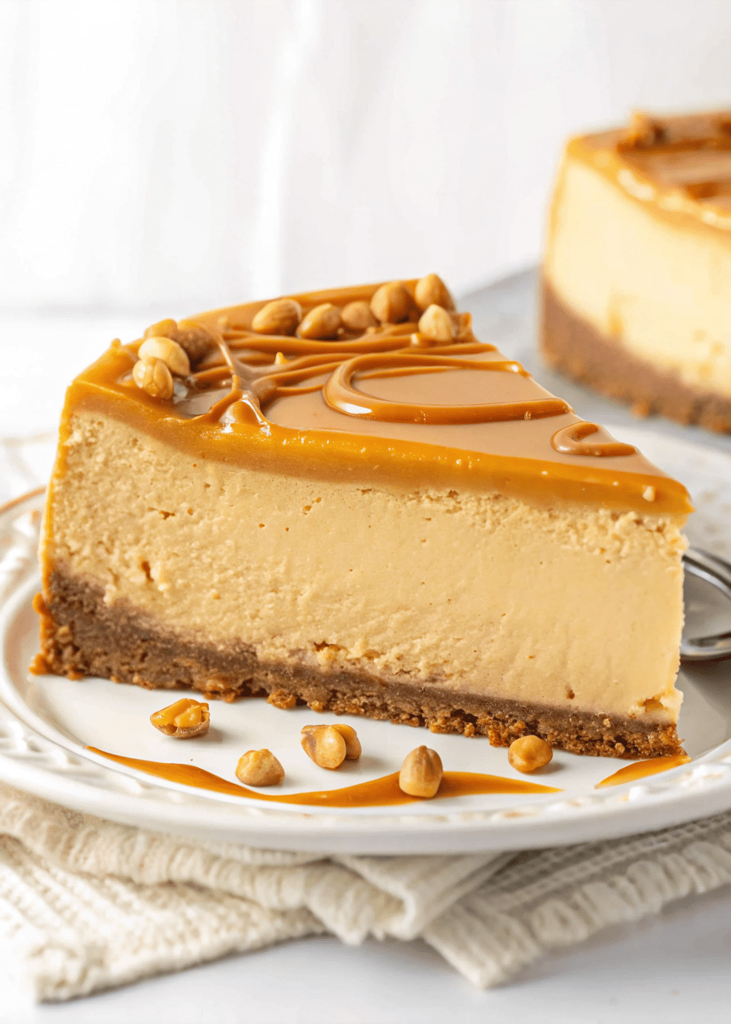 Loaded Butterscotch Cheesecake