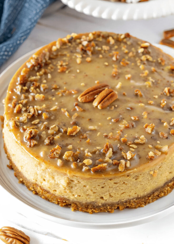Pecan Praline Cheesecake